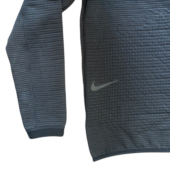 Nike Sportswear Tech Pack Crewneck Sweatshirt Black/Anthracite Small CU3782-010 - Picture 7 of 8